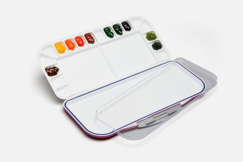 Mijello Airtight Watercolor Fusion 18-Well Watercolour Palette MWP-3018 - Image 1